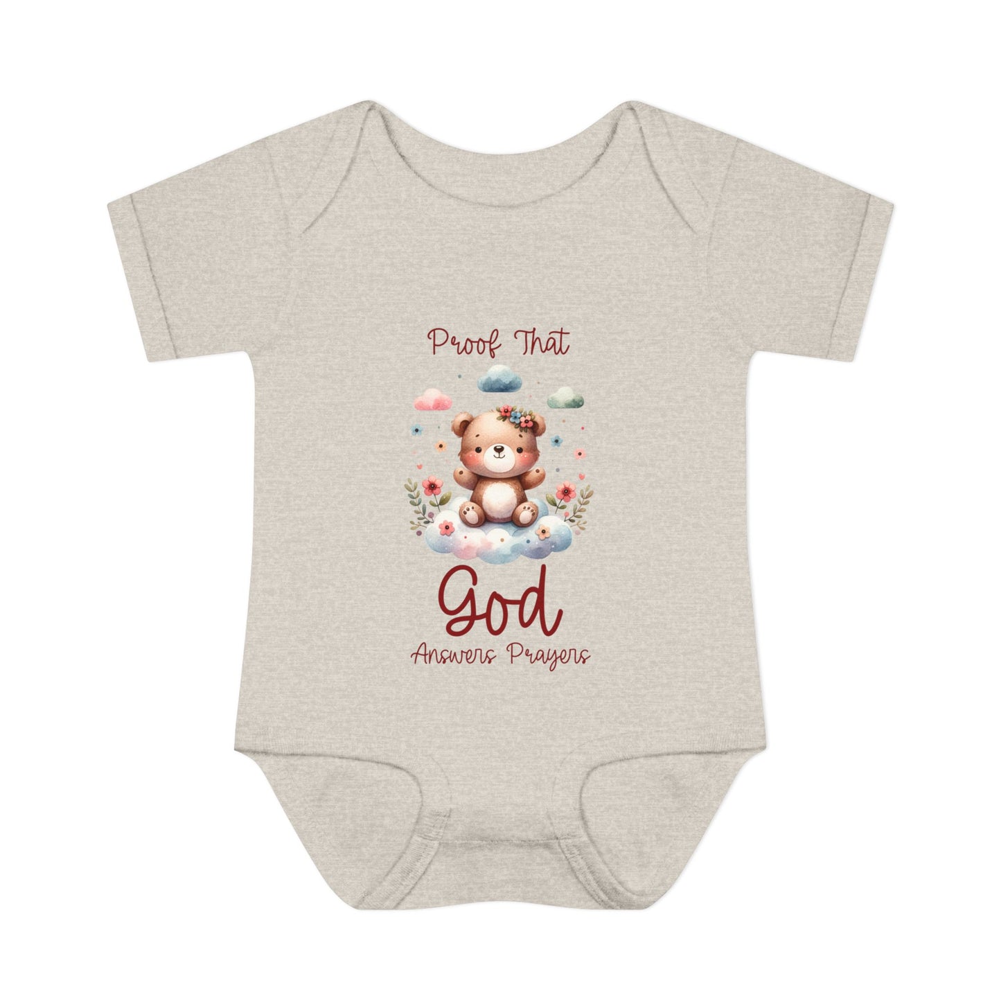 Cute God Prayer Infant and Toddler Bodysuit for Girls- Adorable Baby Onesie for Newborns