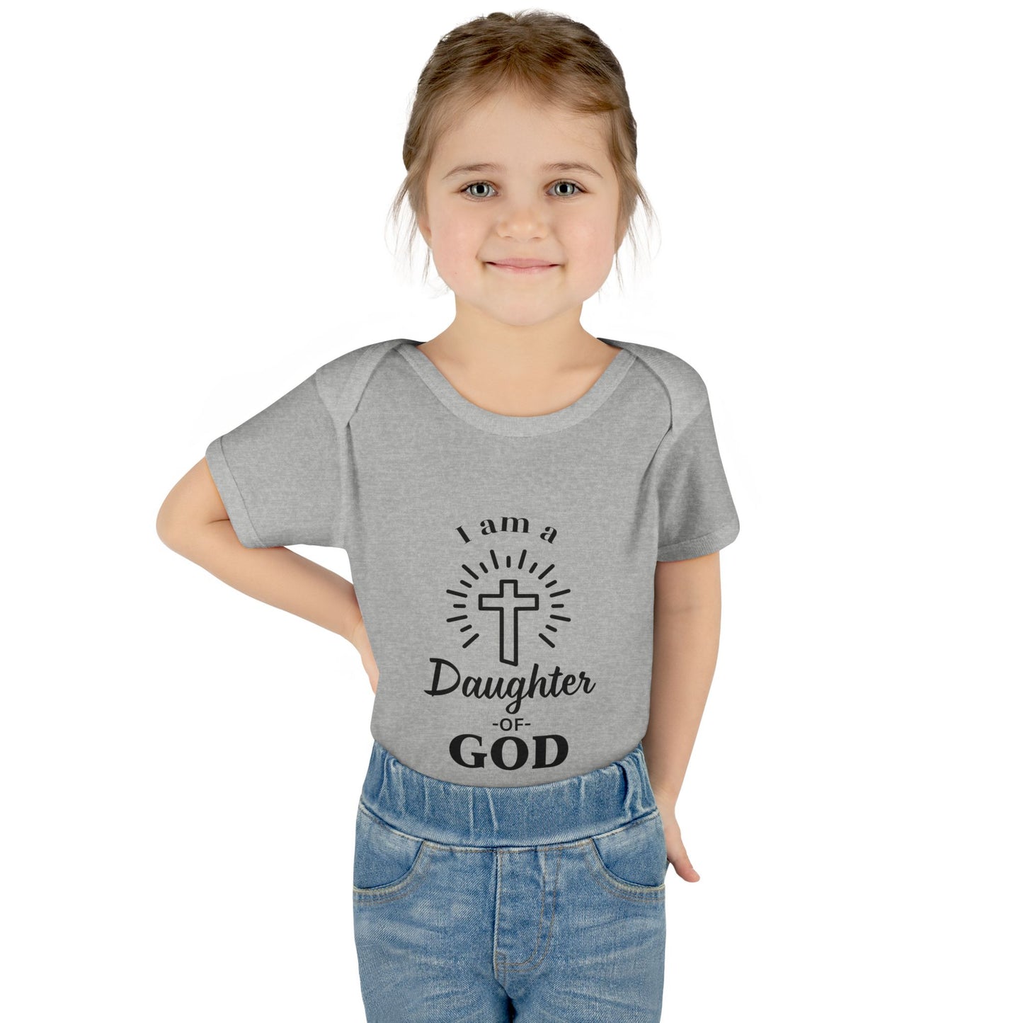 Daughter of God Infant Bodysuit - Cute Religious Baby Outfit