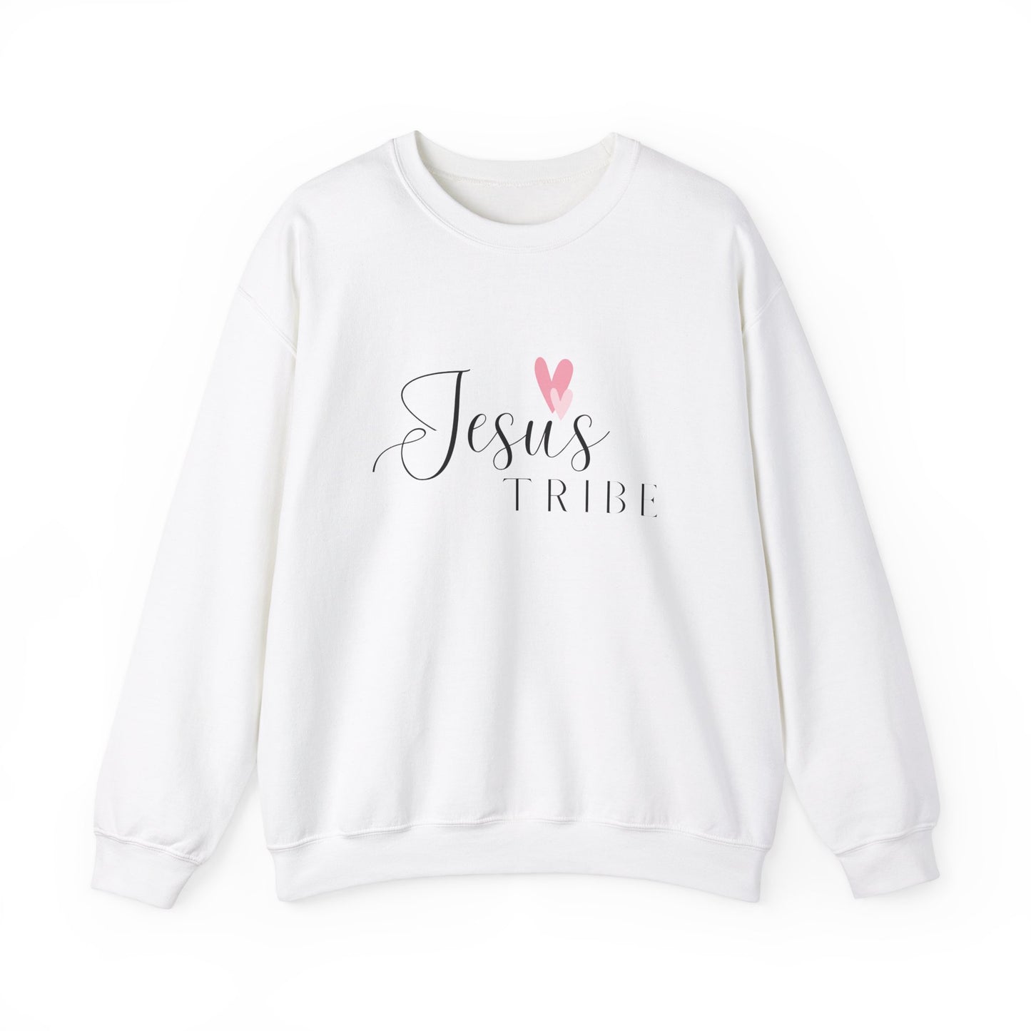 Embrace the Jesus Tribe: Women's Heavy Blend™ Crewneck Sweatshirt"\