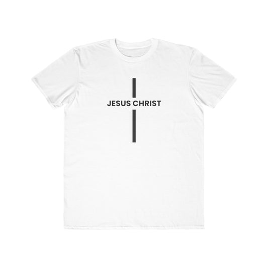Cross Jesus Men's Tee | Jesus Christ Cross | Men's Lightweight Fashion Tee | Modern Spiritual Style | Sleek & Comfortable