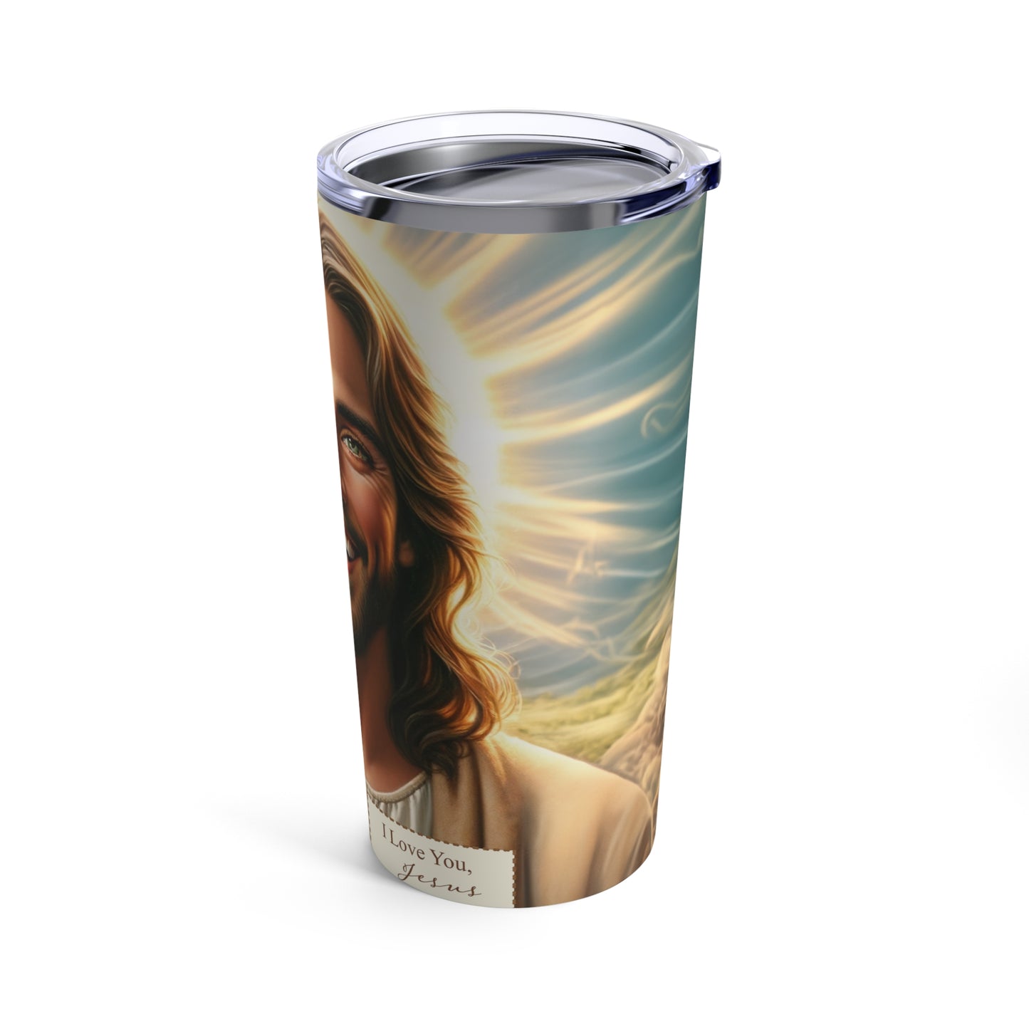 Sip in Faith: 20oz Jesus Loves You Tumbler