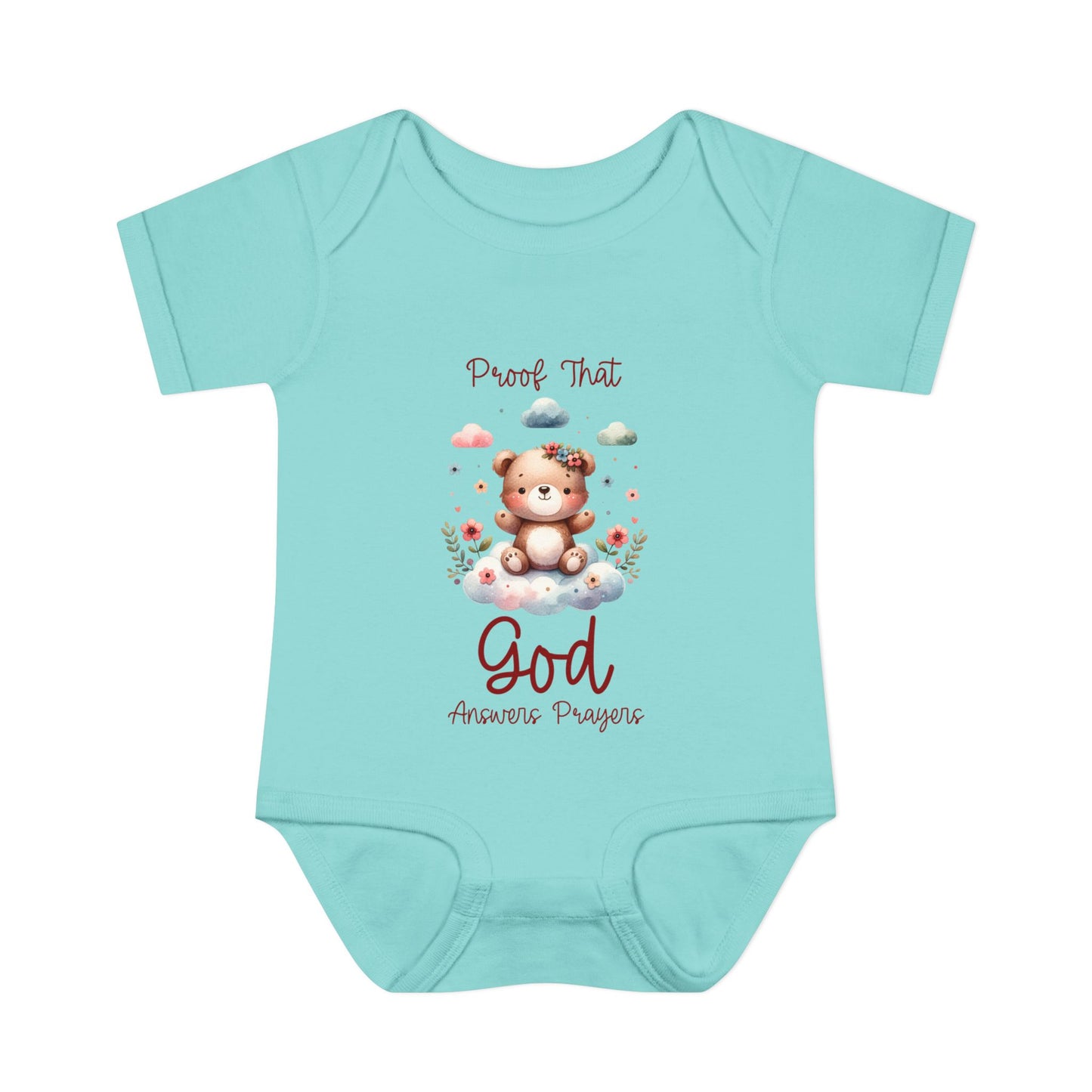 Cute God Prayer Infant and Toddler Bodysuit for Girls- Adorable Baby Onesie for Newborns