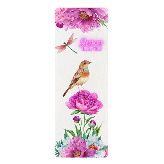 Jesus Loves You Rubber Yoga Mat