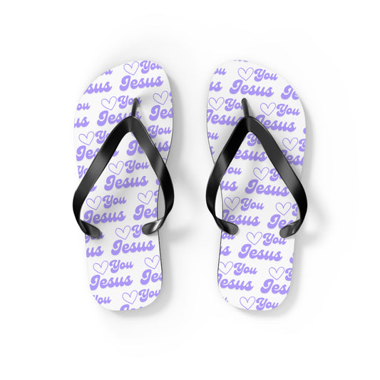 Step into Faith and Style – 'Love You Jesus' Summer Sandals for Women