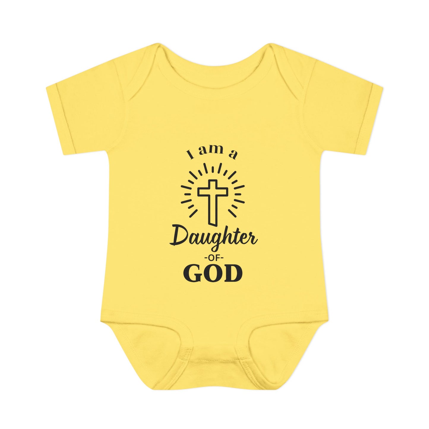 Daughter of God Infant Bodysuit - Cute Religious Baby Outfit