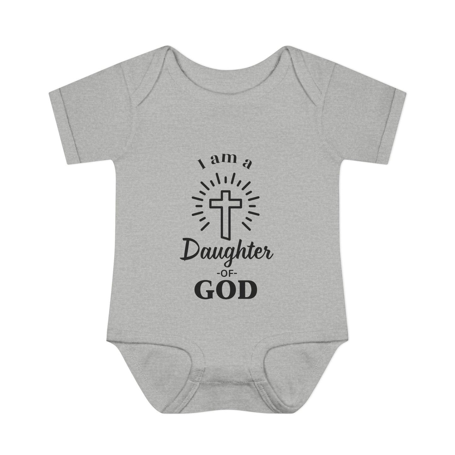 Daughter of God Infant Bodysuit - Cute Religious Baby Outfit