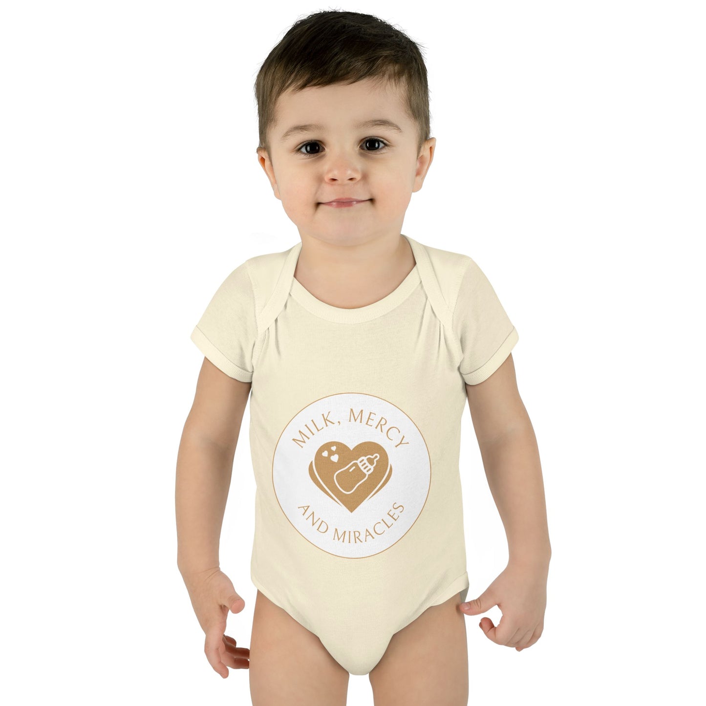 Milk, Mercy, and Miracles Infant and Toddler Onesie