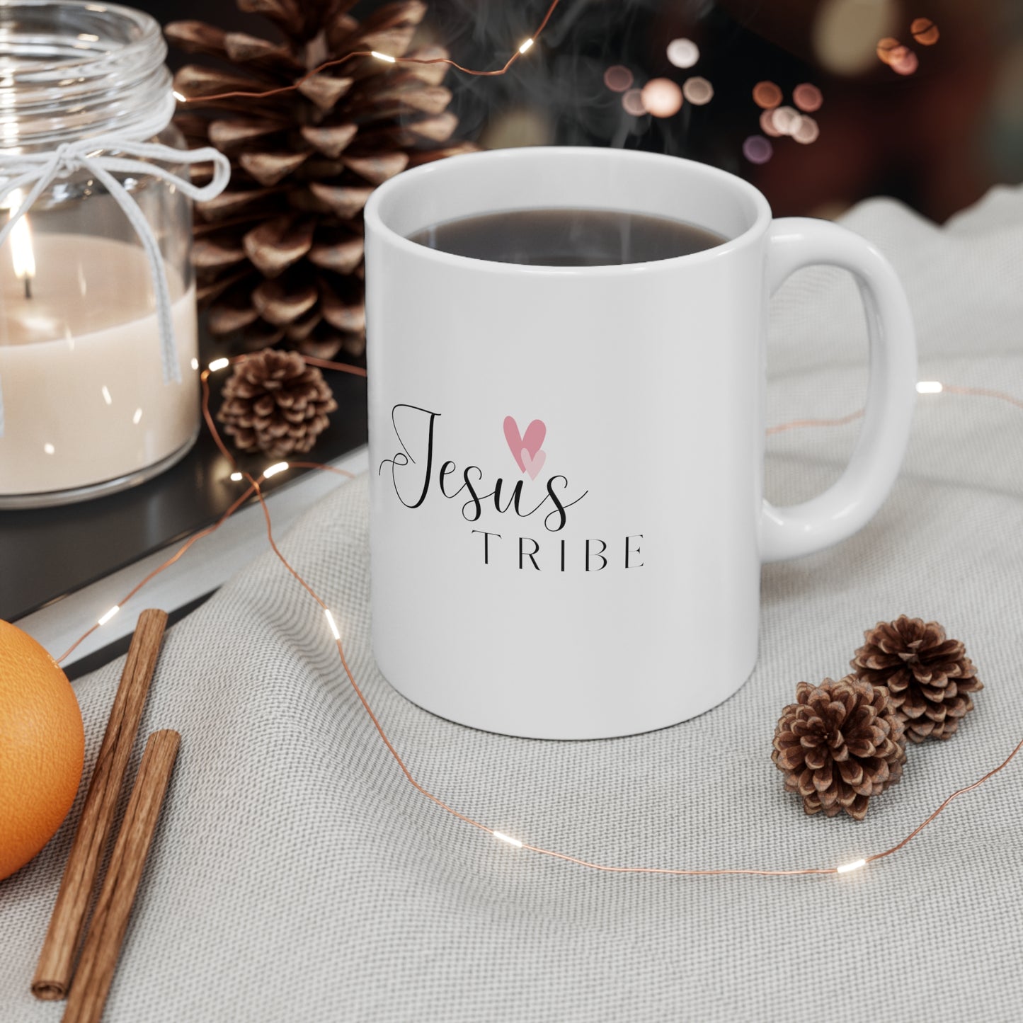 Sip in Faith: Jesus Tribe Ceramic Mug 11oz