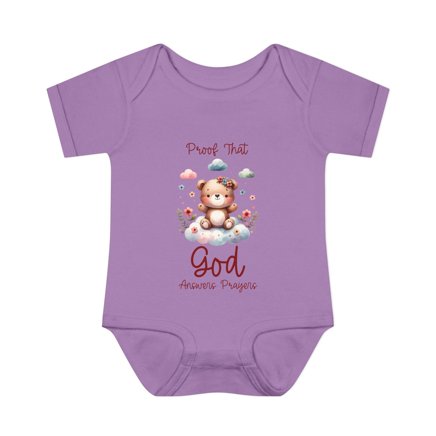 Cute God Prayer Infant and Toddler Bodysuit for Girls- Adorable Baby Onesie for Newborns