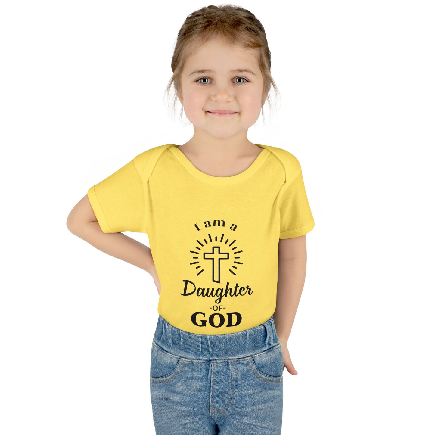 Daughter of God Infant Bodysuit - Cute Religious Baby Outfit