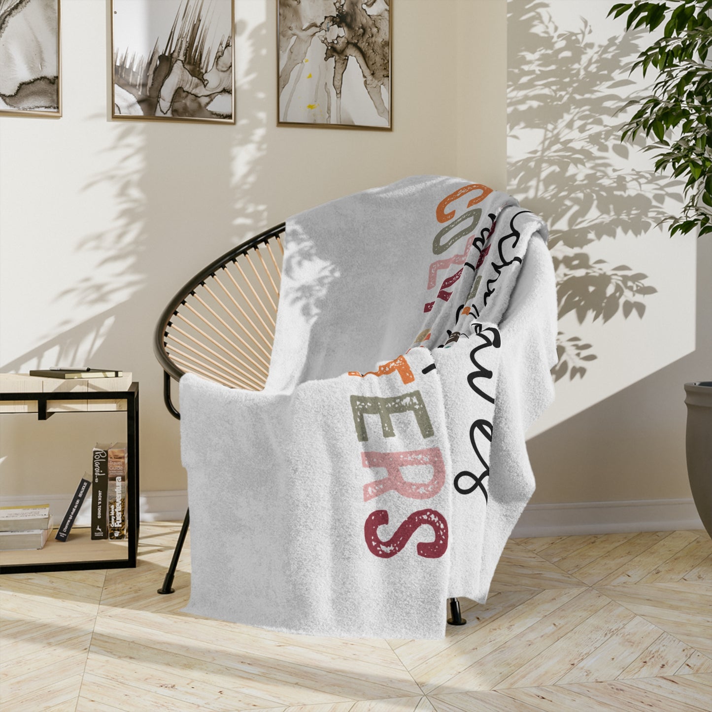 Velveteen Blanket Cozy - Fall & Winter Vibes, Fireside Snuggles, Hot Cocoa, Autumn Leaves, Microfiber Throw