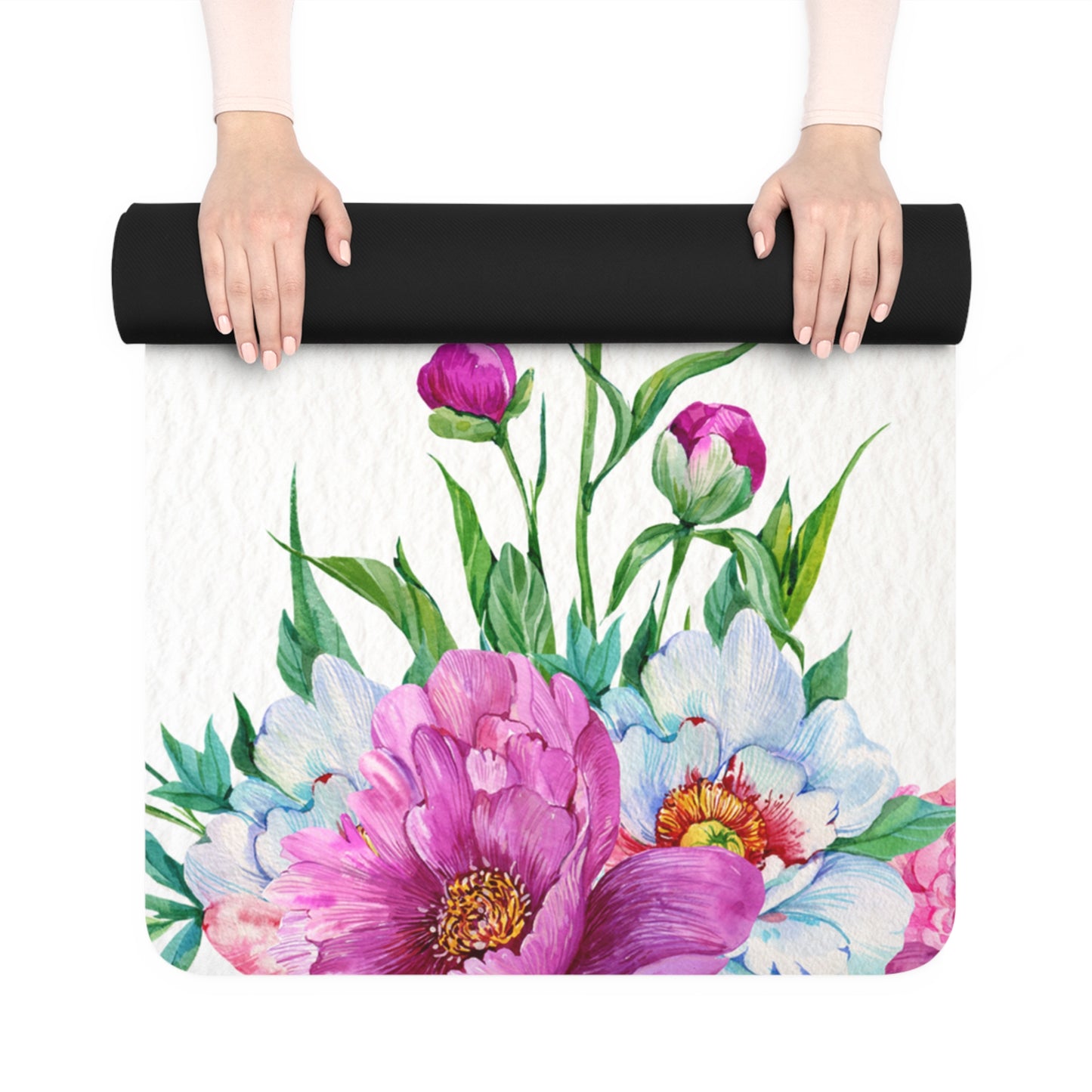 Jesus Loves You Rubber Yoga Mat