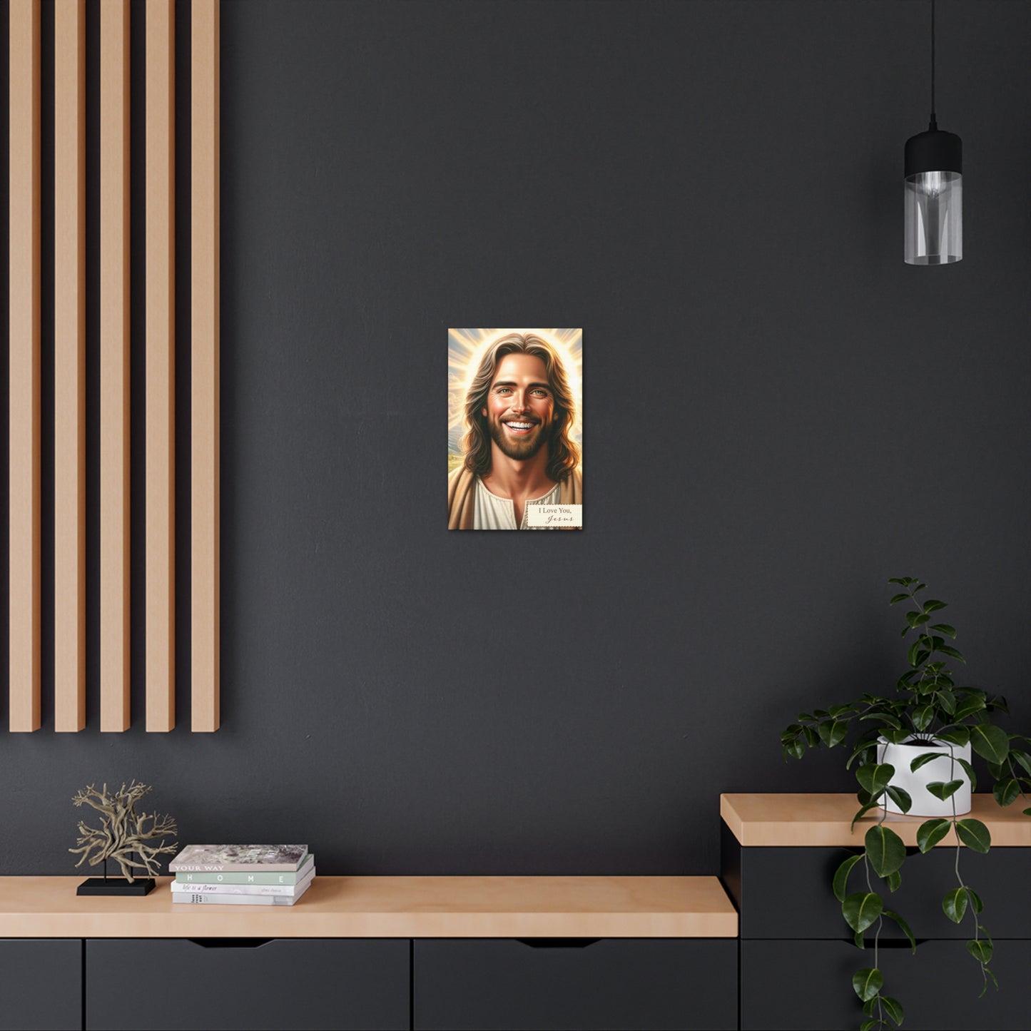 Sacred Love: Beautiful 'Jesus Loves You' Canvas Gallery Wraps