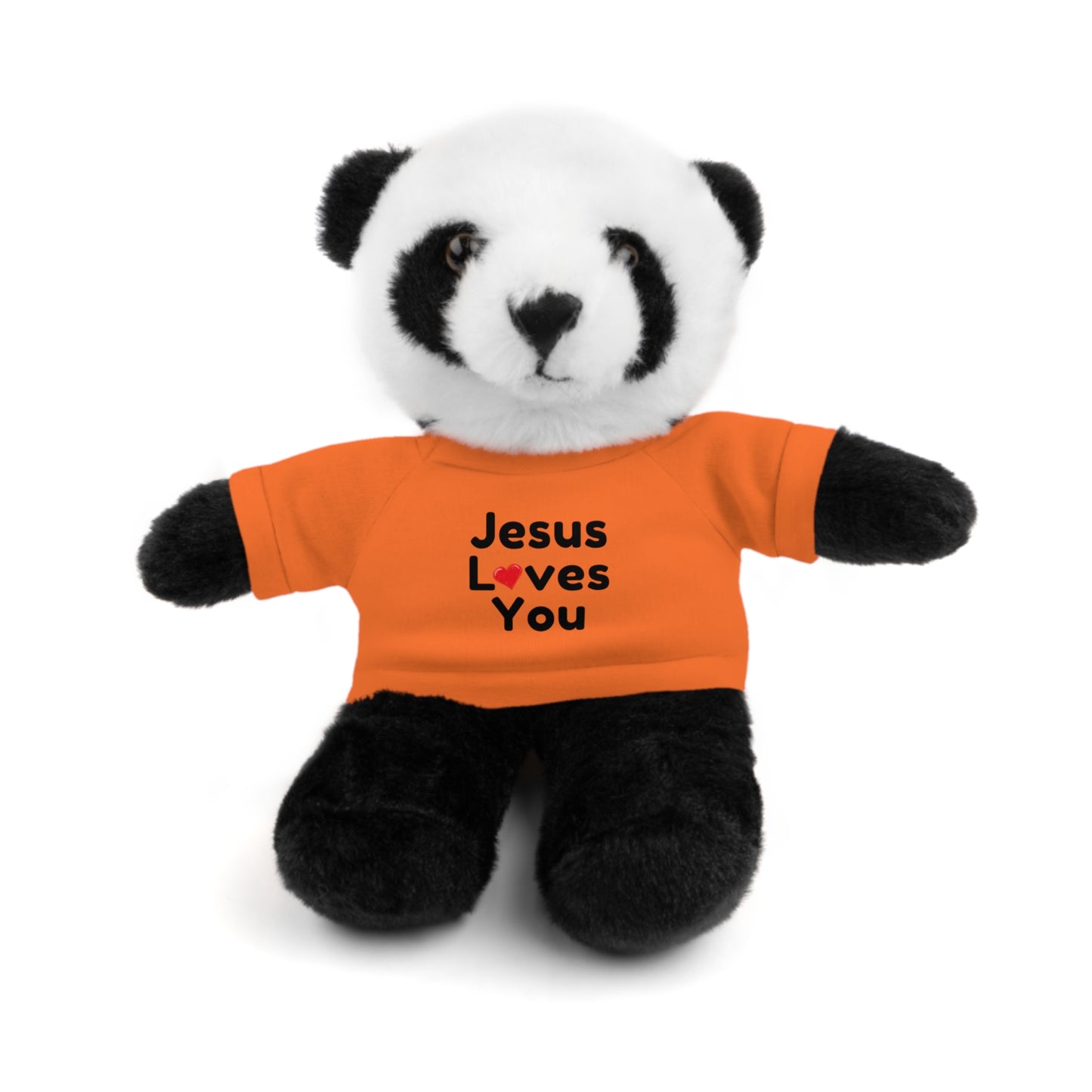 Jesus Loves You Plush Toy with Tee - Faith-inspired Stuffed Animal Gift