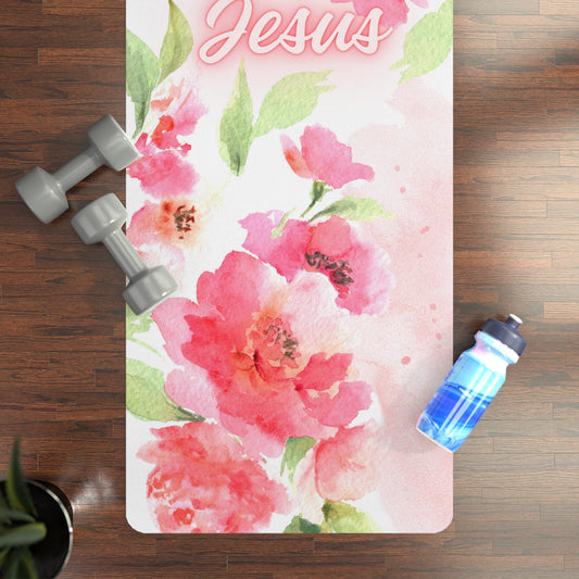 Jesus Signature Rubber Yoga Mat