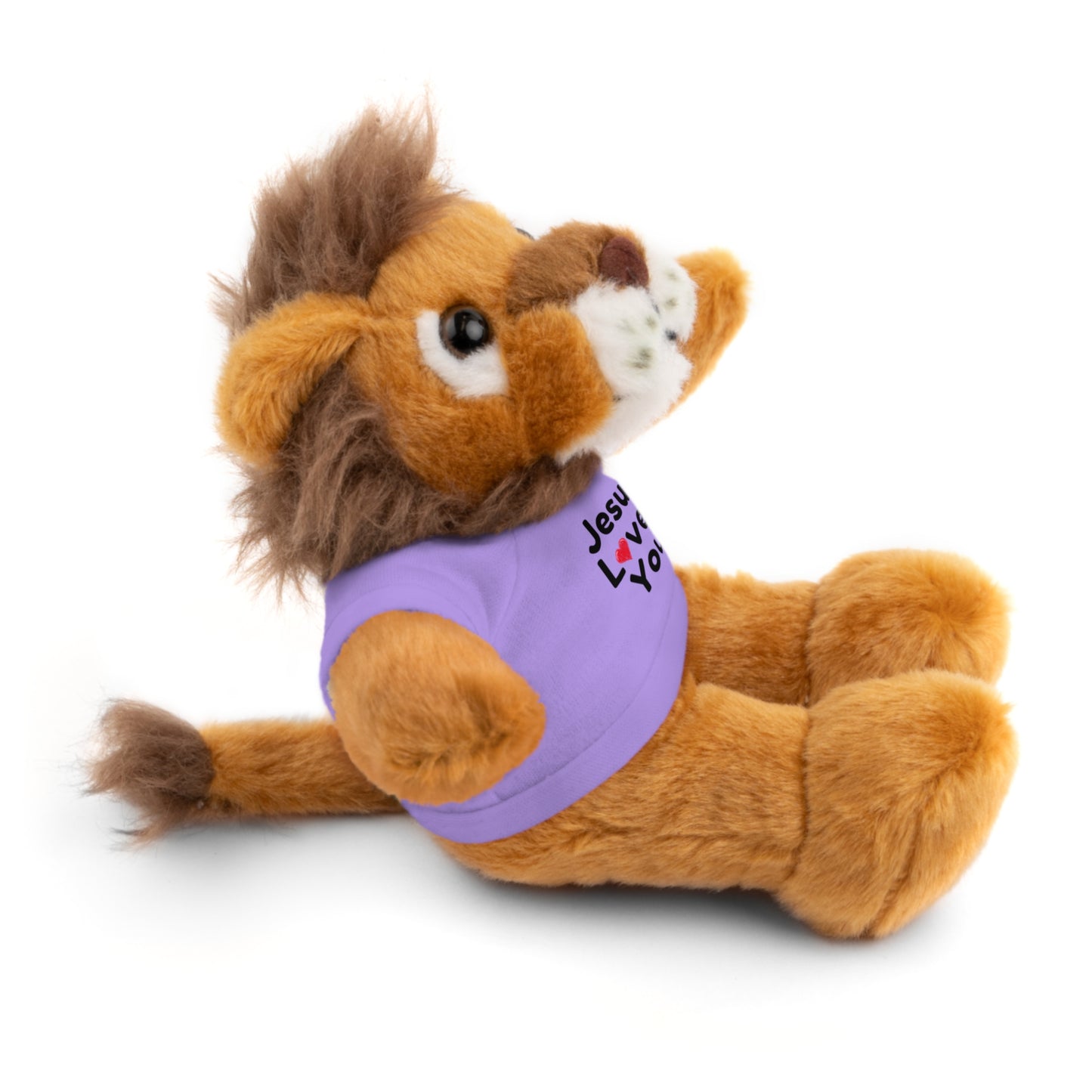Jesus Loves You Plush Toy with Tee - Faith-inspired Stuffed Animal Gift
