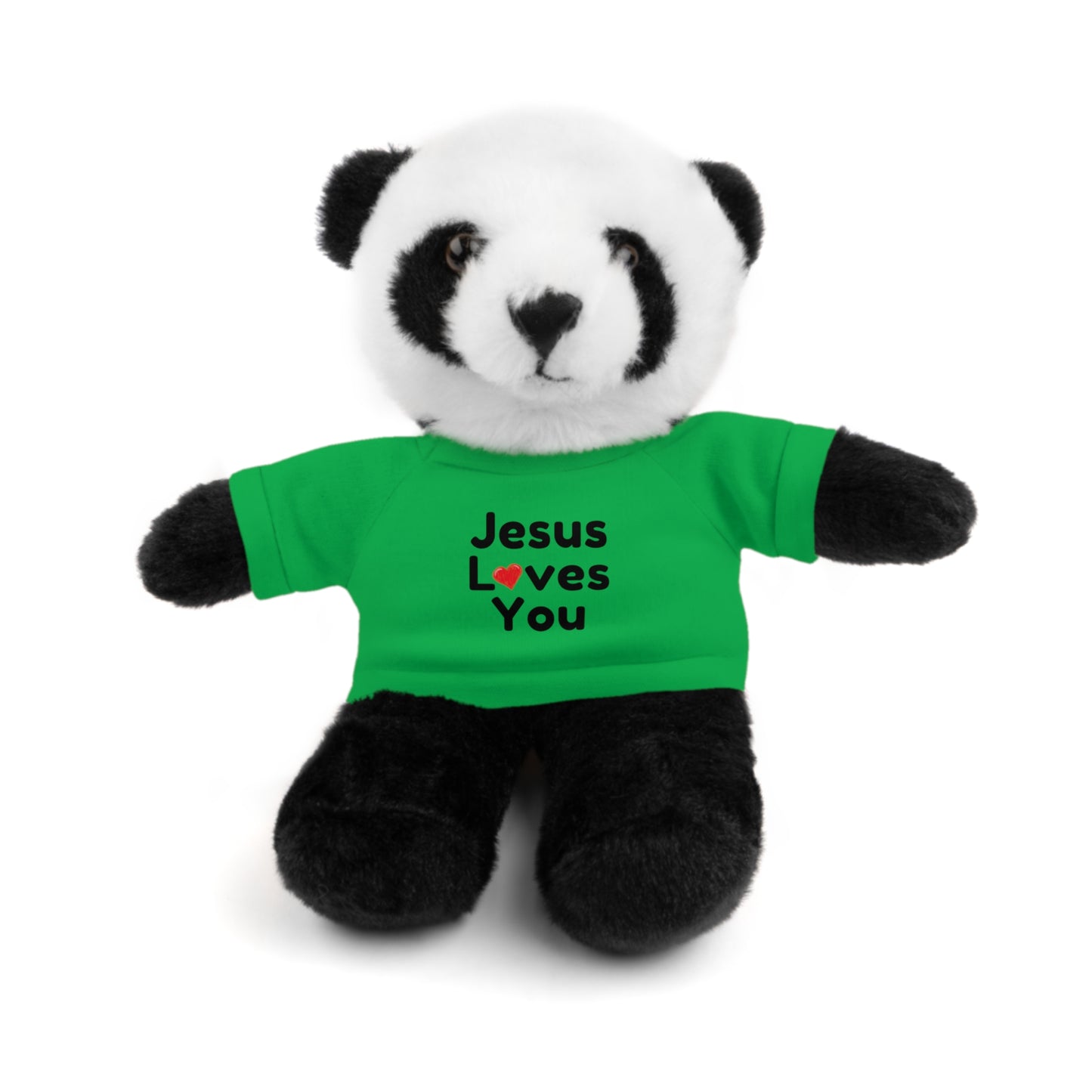 Jesus Loves You Plush Toy with Tee - Faith-inspired Stuffed Animal Gift