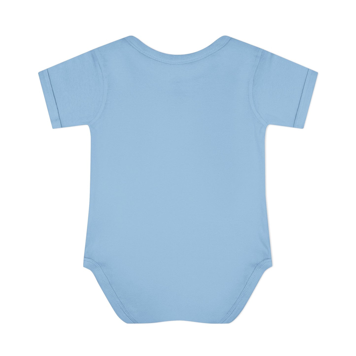 Tiny But Mighty in Christ Elephant Baby Bodysuit