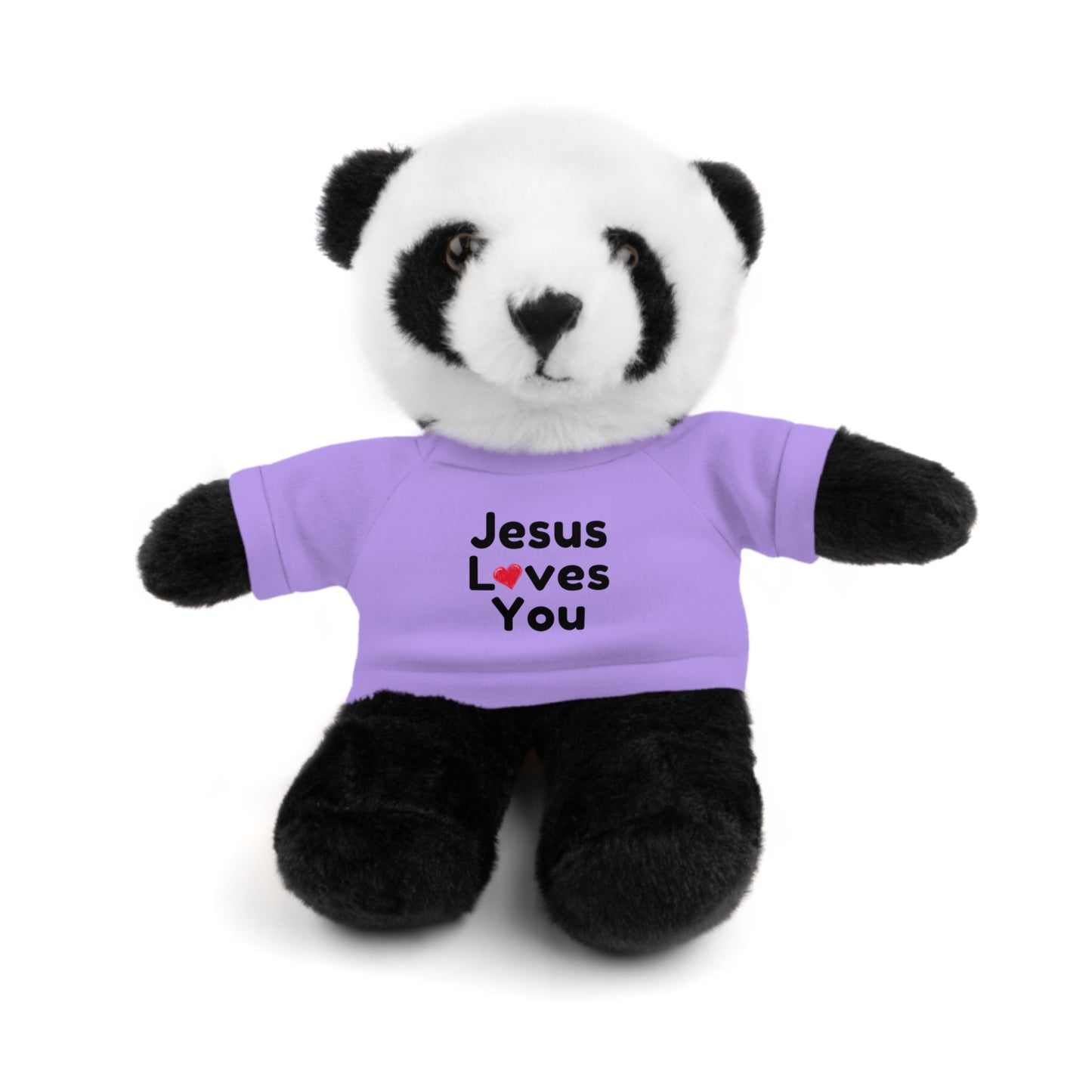 Jesus Loves You Plush Toy with Tee - Faith-inspired Stuffed Animal Gift