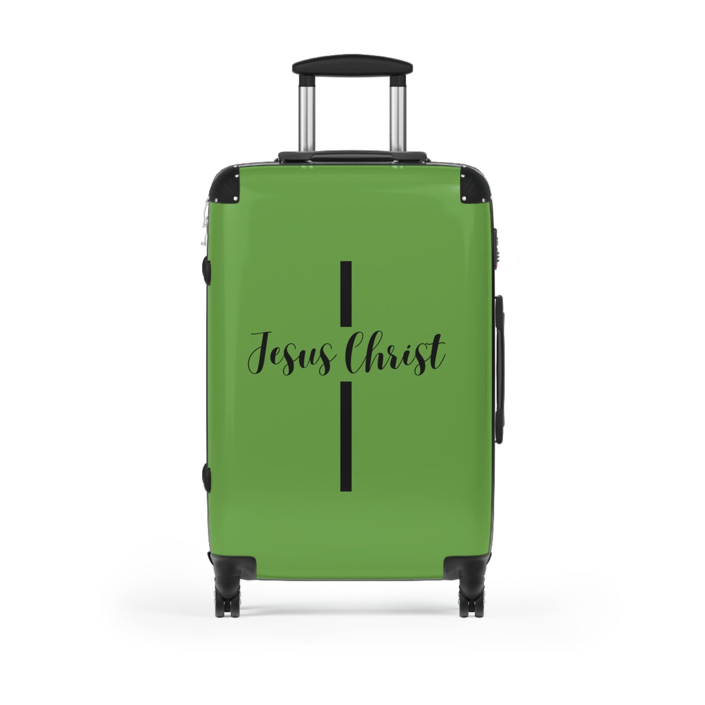 Jesus Christ Cross Suitcase | Durable Travel Gear | Faith-Inspired Design | Stylish & Secure Luggage