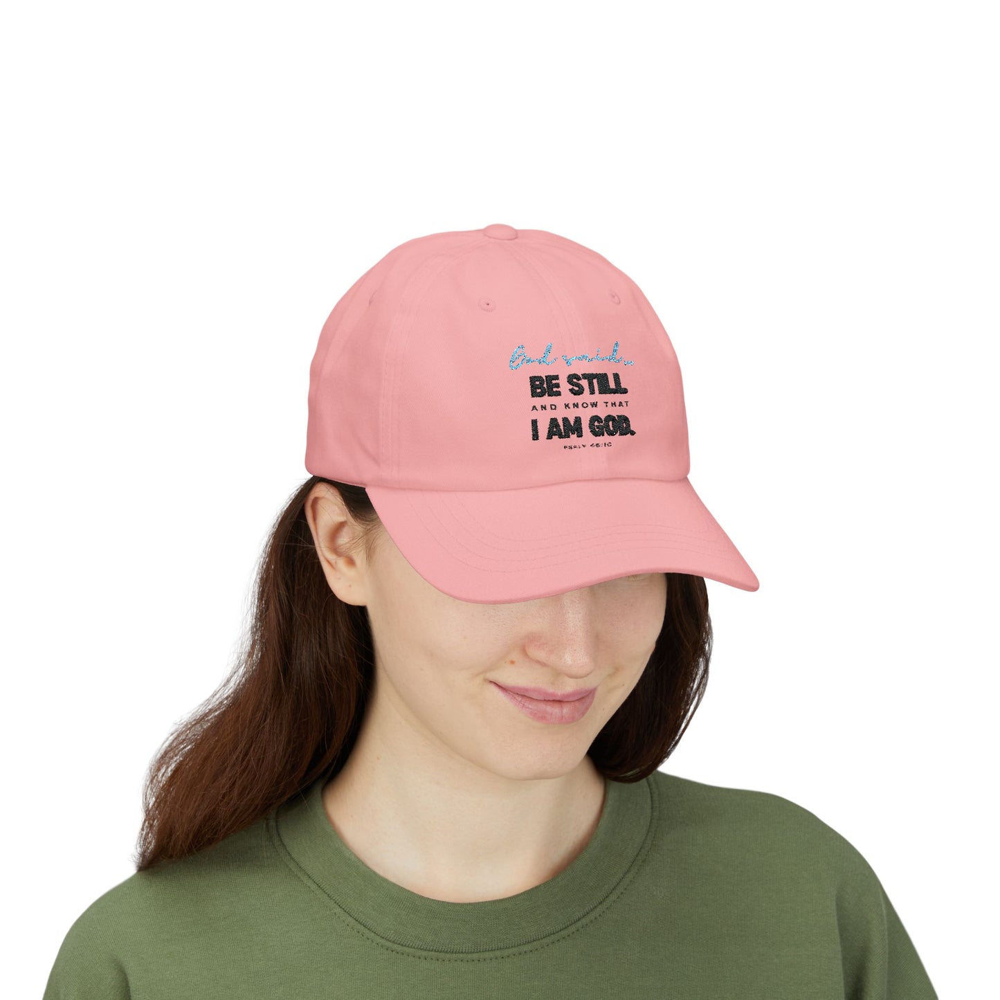 Be Still and Know Dad Cap | Christian Baseball Hat | Faith-Based Apparel