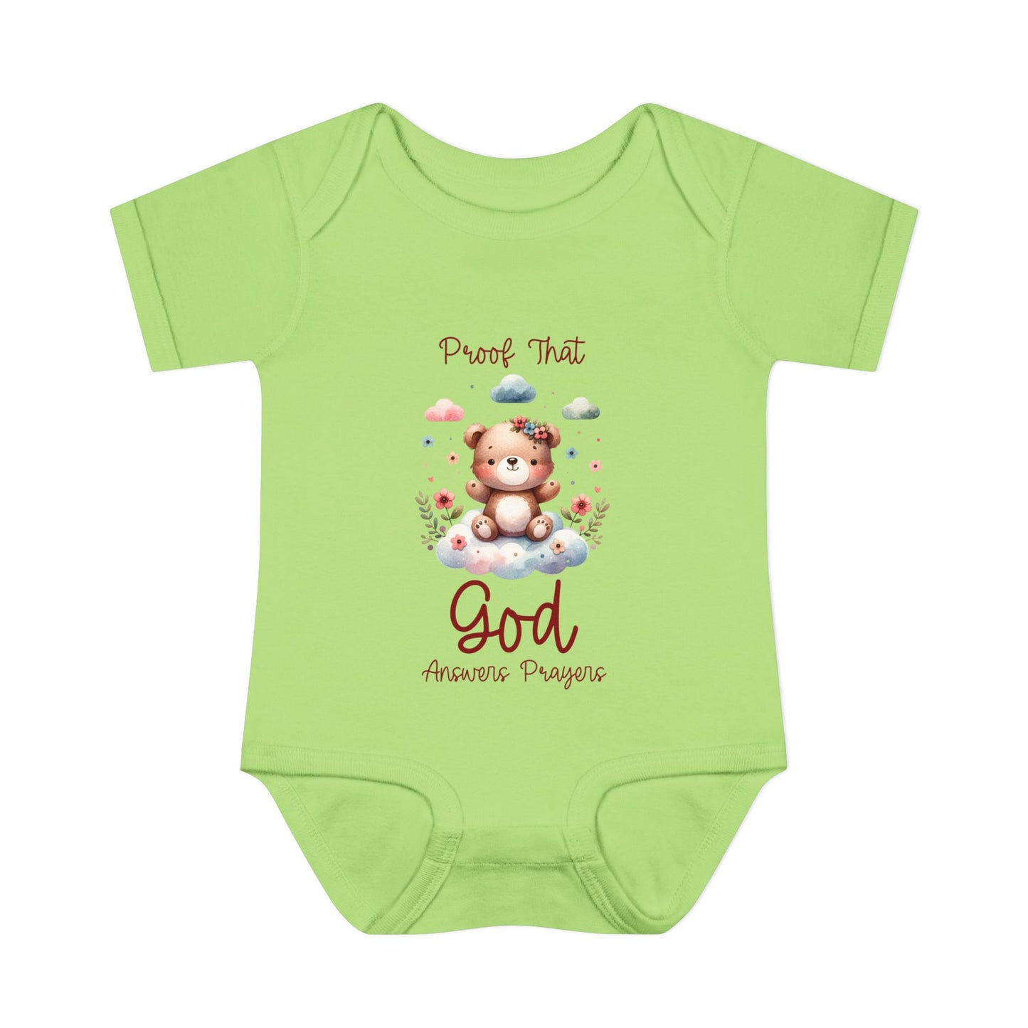 Cute God Prayer Infant and Toddler Bodysuit for Girls- Adorable Baby Onesie for Newborns
