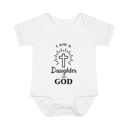 Daughter of God Infant Bodysuit - Cute Religious Baby Outfit