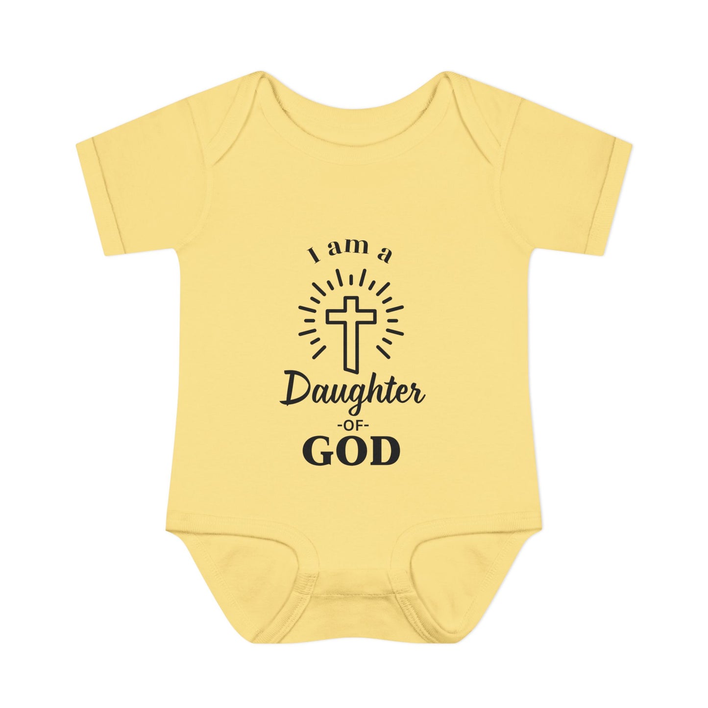 Daughter of God Infant Bodysuit - Cute Religious Baby Outfit