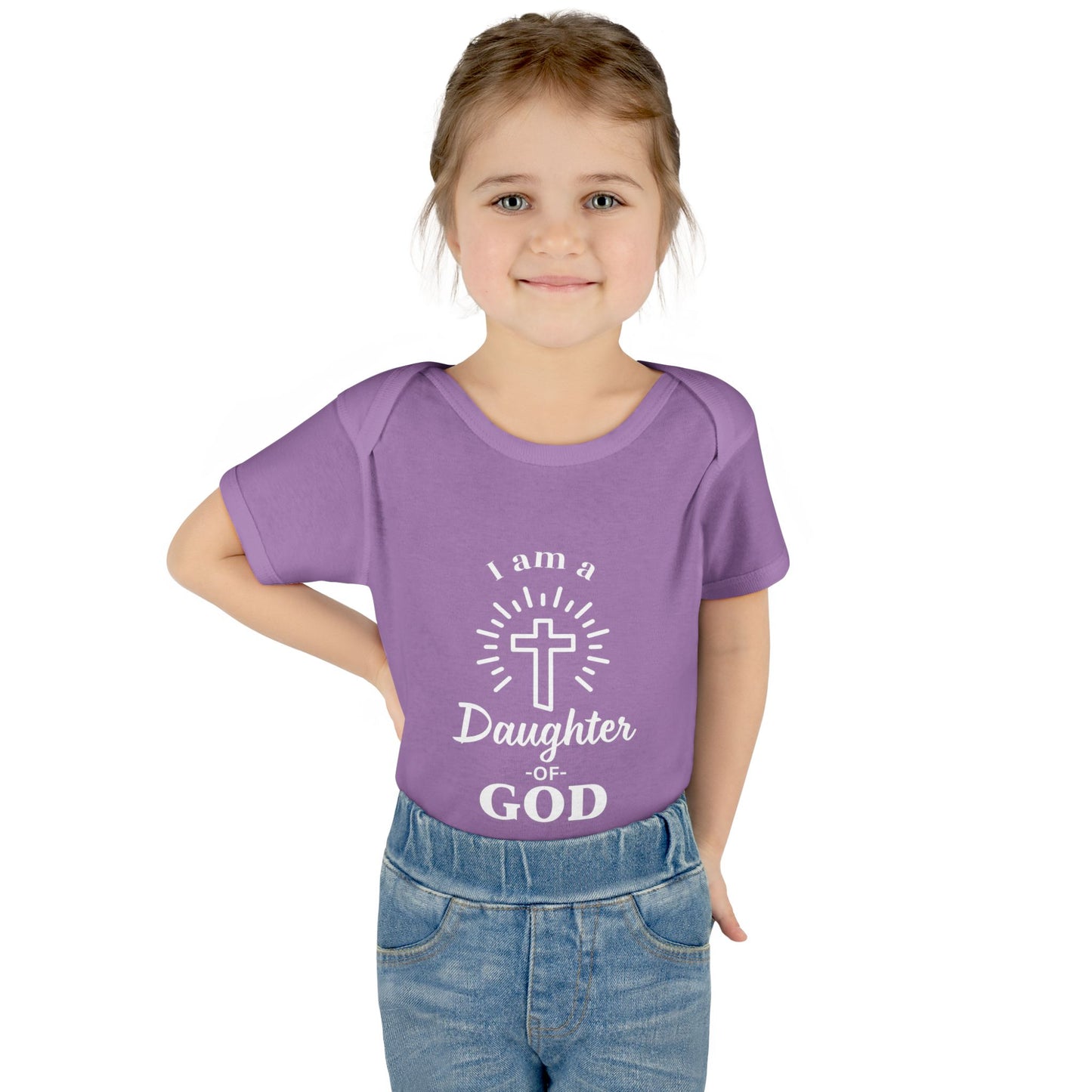 Daughter of God Infant Bodysuit - Cute Religious Baby Outfit