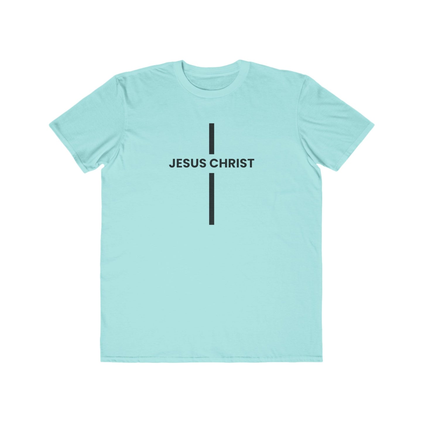 Cross Jesus Men's Tee | Jesus Christ Cross | Men's Lightweight Fashion Tee | Modern Spiritual Style | Sleek & Comfortable
