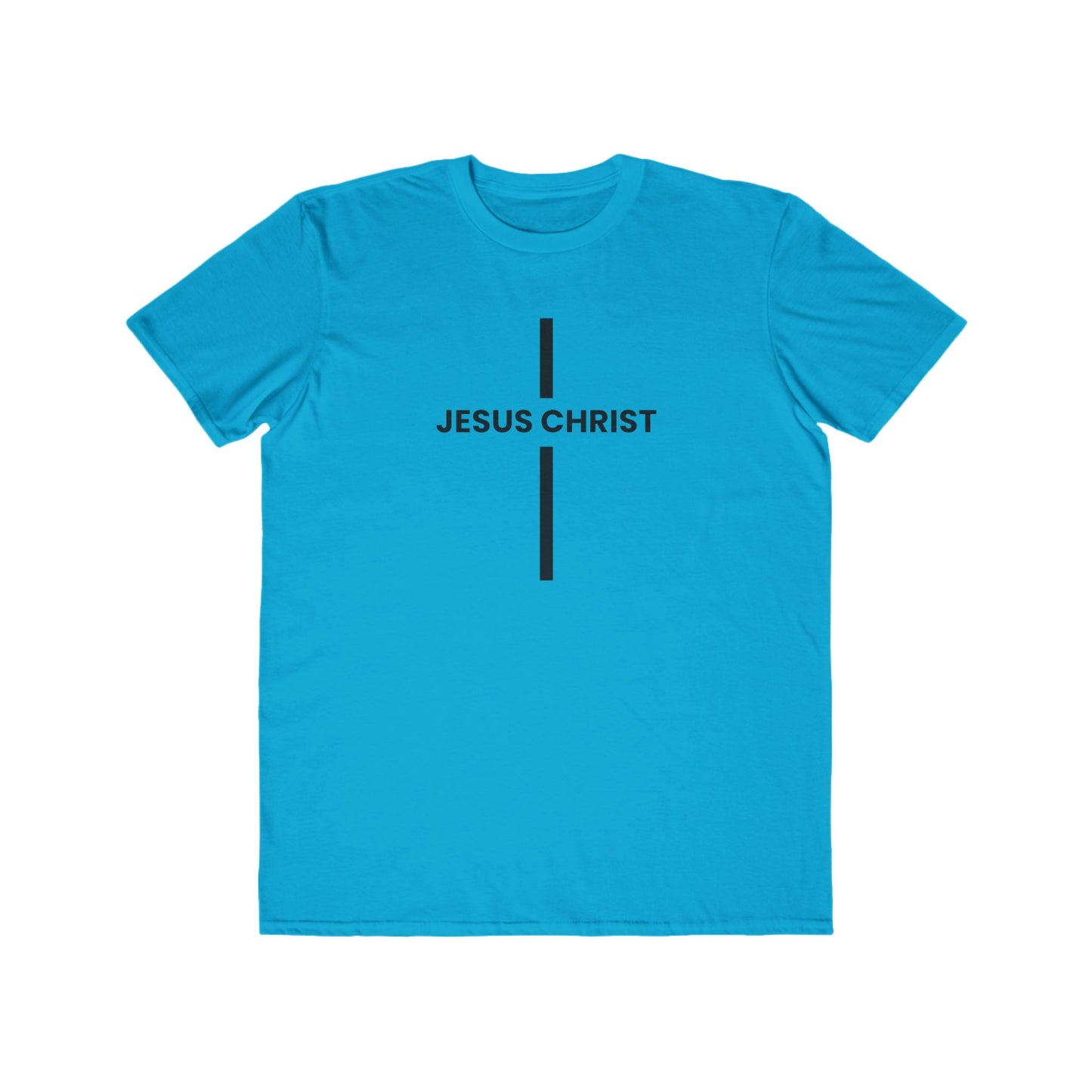 Cross Jesus Men's Tee | Jesus Christ Cross | Men's Lightweight Fashion Tee | Modern Spiritual Style | Sleek & Comfortable
